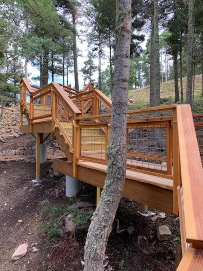 Bed and Breakfast Ridgewalk Treehouse Angel Fire Esterno foto